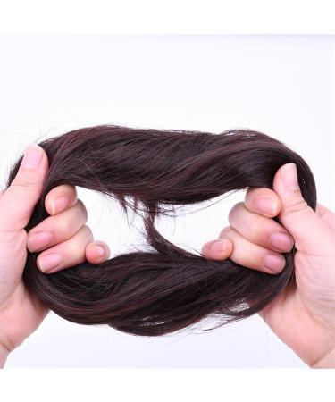 Hair Scrunchies Hair Bun Synthetic Hair Band Donut Messy Elastic Bun Straight Bun Messy Bun Extension Hair Band Elastic Rubber Band Hair Bun Women Hair Bun (Color : Q7-4) - Buy Online on GoSupps.com