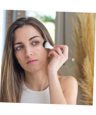 FOMIYES 1 Set Makeup Brush Set Blush Brush Foundation Brush Female Makeup Eye Shadow Brush Eye Brush for Makeup Women Makeup Brush Eye Makeup Face Makeup Brush Miss Eyes Tool Brush 15.50X2.00X1.00CM Silver - Buy Online on GoSupps.com