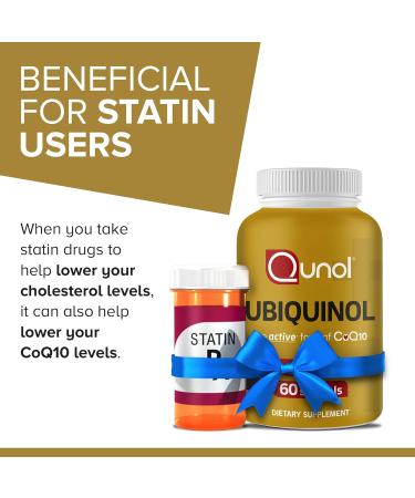 Qunol Ubiquinol CoQ10 Lot de 60 g lules molles 100 mg Ubiquinol Forme active de coenzyme Q10 antioxydant pour la sant cardiaque niveaux de pression art rielle sains b n fique pour les - Buy Online on GoSupps.com