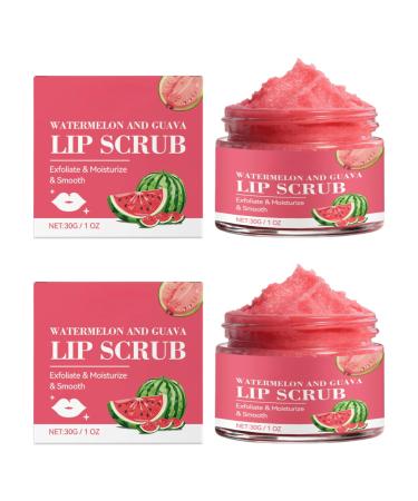 Gommage pour les l vres la past que et la goyave - Gommage doux pour des l vres lisses douces et hydrat es - Gommage soign pour les l vres pour un usage quotidien (2pcs)