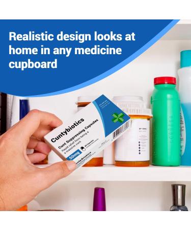 Cuntybiotics Prank Pill Box with Jelly Beans - Funny Gag Gift for Men & Women | Secret Santa & Dad Birthday Present - Buy Online on GoSupps.com