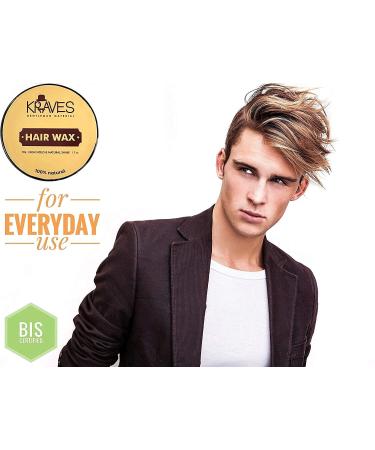 Ultra Max Hold Hair Wax - 100% Natural Hair Clay for Men | High Hold & Natural Shine (100g / 3.5oz) - International Shipping Available - Buy Online on GoSupps.com