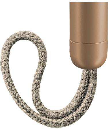 M hle Companion Razor - Unisex Safety Razor in Metal Rose Gold - Sustainable Shaving with Sand-Colored Cord - International Shipping Available - Buy Online on GoSupps.com