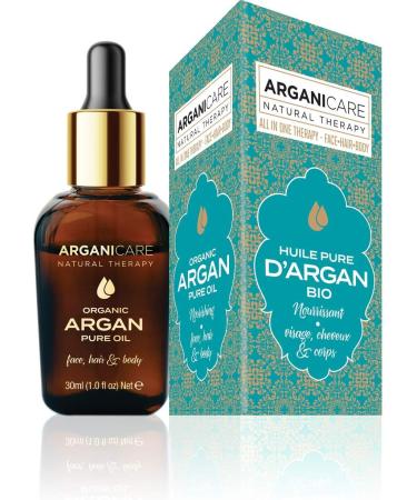 ARGANICARE Organic argan oil 3in1 for hair body and face 30 ml - Buy Online on GoSupps.com