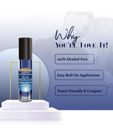 MOBETTER FRAGRANCE OILS Blue Medallion Fragrance Body Oil for Unisex - Buy Online on GoSupps.com