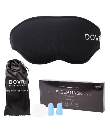 Sleep Eye Masks Unisex Zero Eye Pressure 3D Sleeping Mask 100% Light Blocking Patented Design Soft and Breathable Eye Mask with Adjustable Strap