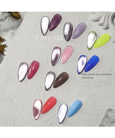 Beaupretty 1PC Soak Off Nail Polish Nails Tips Arts Nail Polish Gel DIY Nail Accessory UV Magetic Polish Gel Polish Beauty Nail Salon cat eye gel nail kit gel Beautiful Nail Gel product - Buy Online on GoSupps.com