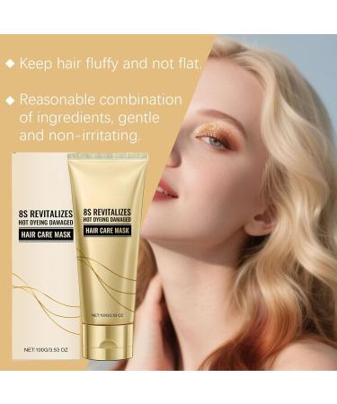  Generisch Intensive Hair Mask 100g Deep Heals Lightweight Shiny Soothes Scalp Hair Mask for Dry Damaged Hair - Buy Online on GoSupps.com