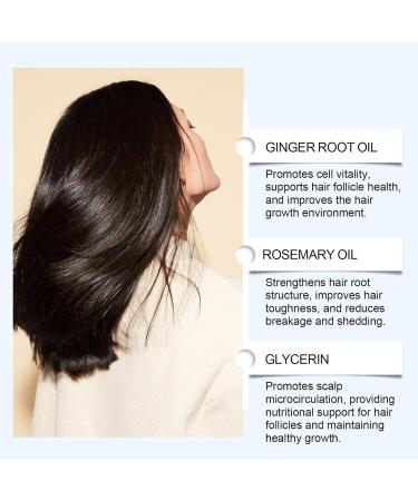 Gitekain Women Hair GrowthHair Growth Roller Liquid 25ML Lightweight Nourishing Follicle Strengthening Hair Care for Older Friend - Buy Online on GoSupps.com