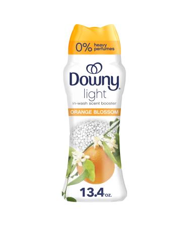 Downy Light Laundry Scent Booster Beads for Washer Orange Blossom Scent with No Heavy Perfumes 379 Grams