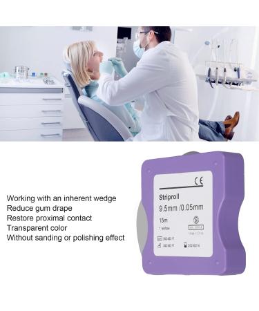 Tooth Sandpaper Polishing Strips - High Elasticity Polyester Matrix Roller | Natureaqua Resin Polar Interdental Grinding Tool for Dental Care - Buy Online on GoSupps.com