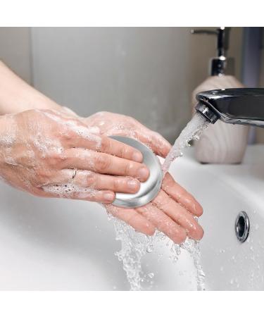 Veemoon Savonnette en Acier Inoxydable R utilisable 75 G pour liminer Odeurs Cuisine Savonnette Pratique pour Lavage des Mains Absorbeur D Odeurs D Ail Oignon Poisson et Portable Maison - Buy Online on GoSupps.com