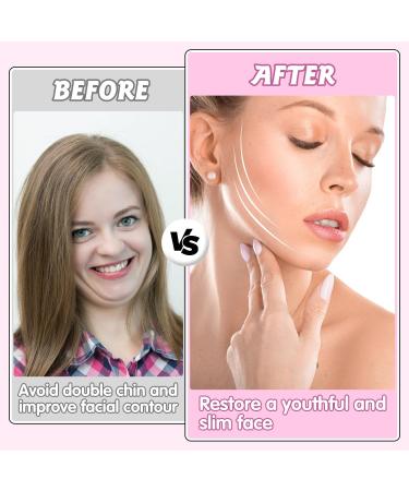 Chin Strap for Double Chin Reusable Chin Lifting Bands for Face Double Chin Remover Face Band for Lifting Sagging Skin - Buy Online on GoSupps.com