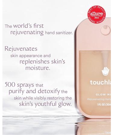 Touchland Glow Mist Rejuvenating Hand Sanitizer  Rosewater scented  500-Sprays each 1FL OZ (Set of 1) - Buy Online on GoSupps.com