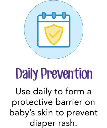 Desitin Daily Defense Baby Cream with Zinc Oxide - Diaper Rash Treatment & Prevention - Hypoallergenic, Dye, Phthalate & Paraben-Free - 4 Oz - Buy Online on GoSupps.com