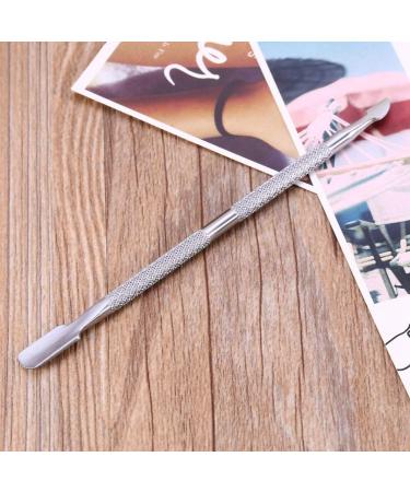 Nail Gel Pusher Stainless Steel Nail Cuticle Spoon Pusher Cuticle Pusher Remover Cutter Nipper Clipper Kit Spoon Nail Cleaner Set - Buy Online on GoSupps.com