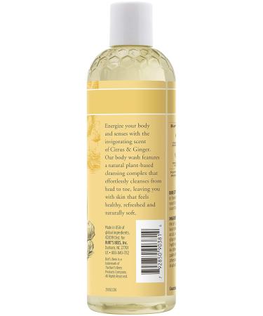 Burt's Bees Citrus & Ginger Body Wash 12 Oz - Pack of 3 | Invigorating Natural Cleanser - Buy Online on GoSupps.com
