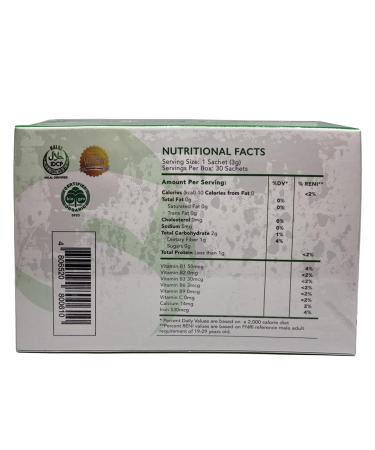 Sante Pure Barley New Zealand Blend Powder - 1 Box, 30 Sachets | Organic Superfood Supplement - Buy Online on GoSupps.com