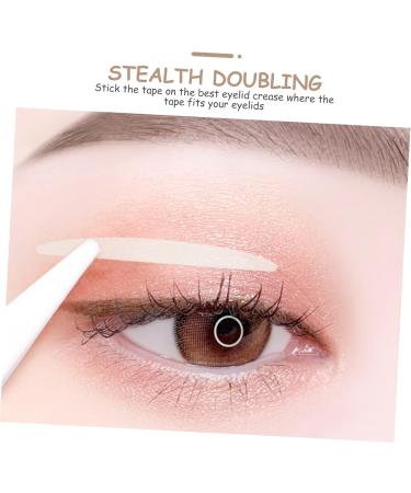  POPETPOP POPETPOP 20 Sheets Sticker Double Eyelid Makeup Tape For Eyes Tapes Double Eyelid Eyelid Strips Eye Lift Tape Concealer Tape Natural - Buy Online on GoSupps.com