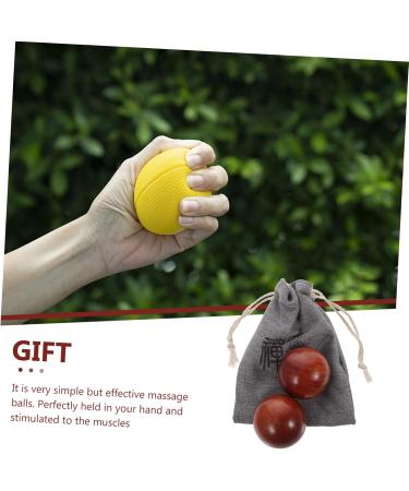 Healvian Woodcraft Handball Rosewood Massager | Traditional Chinese Medicine for Wellness - Buy Online on GoSupps.com