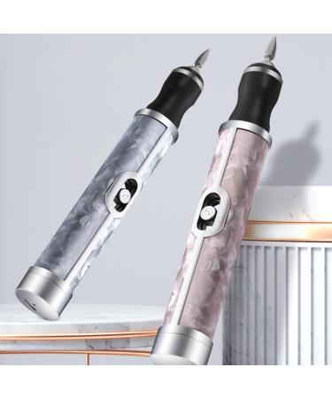 Nail Grinder for Human | Nail Filer Electric | Toenail Grinder for Thick Toenails | Toenail Sander for Thick Nails | Nail Polishing Nursing Peeling Removing Grinding Edge Shaping Pink+gray