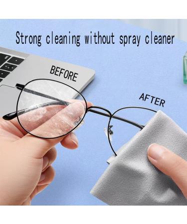 Buy Eyeglass Cleaning Cloths - 10 Pack for Lenses Screens & Sunglasses | Strong & Spray-Free Cleaner Wipes - Buy Online on GoSupps.com