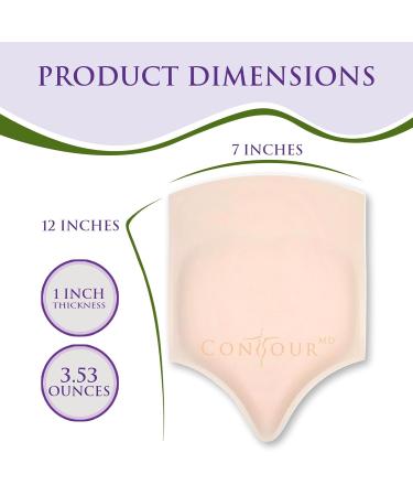 ContourMD Lumbar Molder BBL Backboard - Post Surgery Lipo Foam Board for Lower Back - Portable & No Marks - Essential BBL Supplies - Buy Online on GoSupps.com