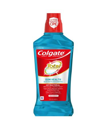 Colgate Total Gum Health Mouthwash- Clean Mint - 33.8 oz