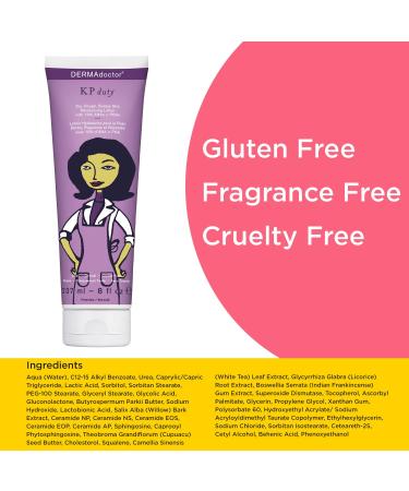 DERMAdoctor KP Duty Lotion 10% AHAs + PHAs 8 fl oz for Dry, Rough & Bumpy Skin - Buy Online on GoSupps.com