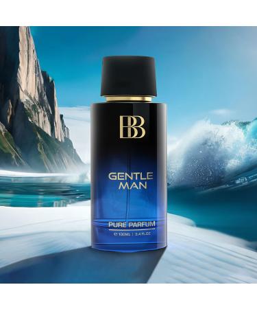 Bergamot_Beaute GENTLE MAN Aquatic Pure Parfum | Bergamot Musk & Vanilla | 12+Hrs Long Lasting Perfume for Men | Higher Concentration than EDP 100ML - Buy Online on GoSupps.com