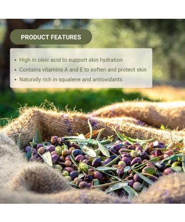 Olive Oil - 100% Pure Cold Pressed Natural Olive Oil (Aceite de Oliva) for Essential Oils Dilution Massage & Skincare - Premium Grade (16oz) Olive Oil 16 Fl Oz (Pack of 1) - Buy Online on GoSupps.com