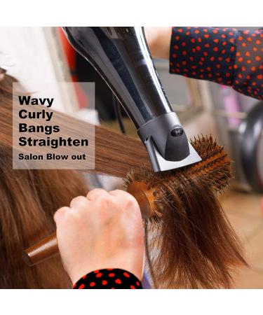 Bestool Boar Bristle Round Hair Brush for Quick Blowout - 2.8 Inch - Pack of 3 - Add Shine and Volume - Minimize Damage - For Women and Men - Buy Online on GoSupps.com
