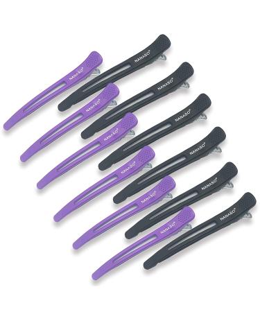 12 pieces of compartment clamps hairdresser hair clips for style and cutting hair clamps hairdressing needs professional salon hair needles non-slip hair clips hair clips combi for men girls