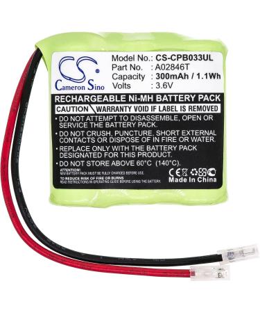 Buy 2/3AAA x 3 300mAh Batteries - Compatible 3.6V Rechargeable Power for International Shipping - Buy Online on GoSupps.com