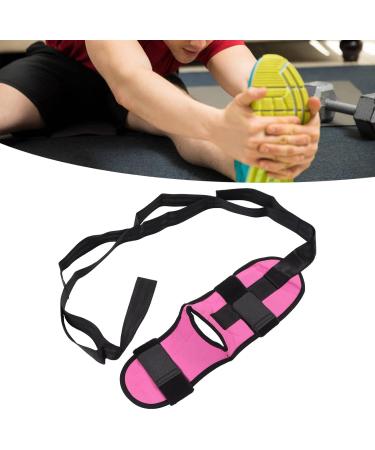Jeanoko Leg Expansion Belt - Muscle Relaxation & Flexibility Rehabilitation - Elastic Foot Expansion Belt (Rose Red) for Daily Needs - Buy Online on GoSupps.com