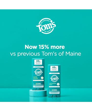 Tom s of Maine North Woods Antiperspirant for Men and Women With Recycled Aluminum 3.25 oz North Woods AP 3.25 Ounce (Pack of 1) - Buy Online on GoSupps.com