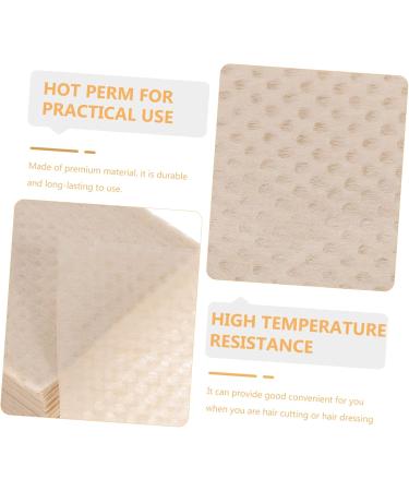 Beaupretty Papier de Coiffure Permanent Professionnel Papier Thermor sistant Accessoire Salon Coiffure Usage Professionnel et Particulier Protection Chaleur Poignet - Buy Online on GoSupps.com