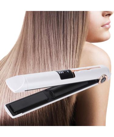 Professional Cordless USB Hair Straightener & Curler - 3D Floating Heating Panel & Comb Teeth Design for Ultimate Styling - Buy Online on GoSupps.com