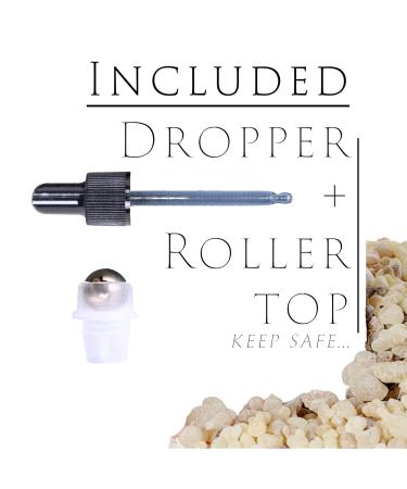 Eternal Radiance - A Frankincense Resin Serum Frankincense & Sea Buckthorn Oil Boswellic Acids Brightening Face Oil Renewal Natural Glow Skin Strength & Elasticity Sandalwood & Helichrysum Black Glass Bottle - Buy Online on GoSupps.com