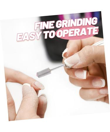 Ipetboom Manicure Nail Bits Nail Drill Flame Nail Drill Bits for Acrylic Nails Remove Nail Polish Drill Bits Nail Polish Bit Nail Manicure Accessories Nails File Bit Diamond Tungsten Steel 7x1.2cm - Buy Online on GoSupps.com