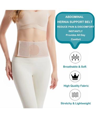 Umbilical & Inguinal Hernia Bandage | Belly Belt for Navel Hernia | Large/X-Large | Bentbruch Bandage (Pack of 1) - International Shipping Available - Buy Online on GoSupps.com