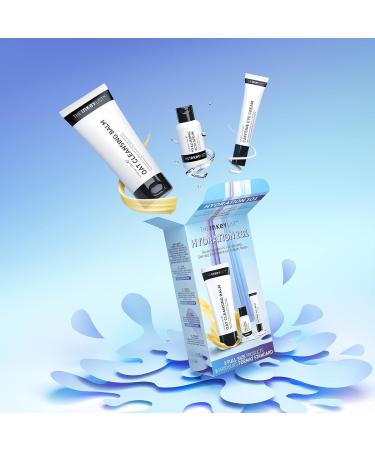 The INKEY List Hydration 101 Kit - Oat Cleansing Balm, Hyaluronic Acid, Caffeine Eye Cream - Buy Online on GoSupps.com
