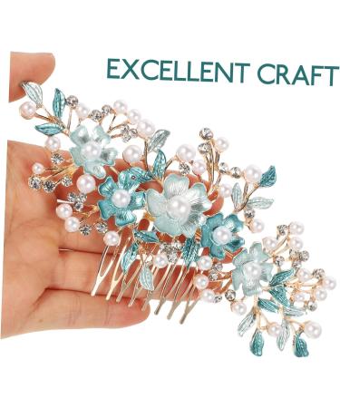 FRCOLOR Women Headdress Accessories plug gajra tiaras for girls flower clips for barrettes for women bun clips for rose clips for bride accessories wedding Miss flower Wedding - Buy Online on GoSupps.com