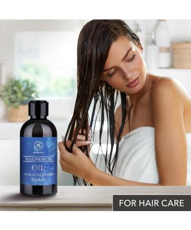 Magnesium Oil 250ml - Pure Body & Massage Oil | Natural Skin Care & Relaxation | Perfect for Sports - Buy Online on GoSupps.com