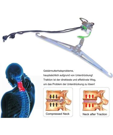BMDHA Neck Traction Device Hammock - Effective Relief for Cervical Pain & Spondylosis | Door Corrective Solution - Buy Online on GoSupps.com