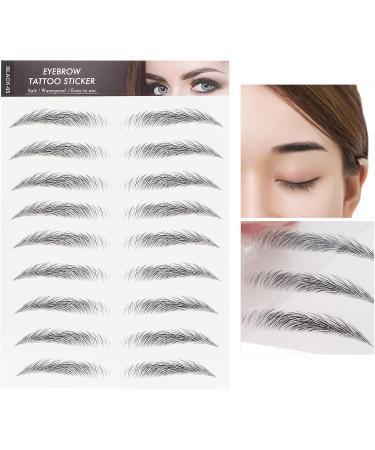 Pongnas Autocollants pour Sourcils Longue Tenue Transferts pour Sourcils Tenue 1 7 Jours Respirants Hypoallerg niques Formes Multiples Faciles Appliquer pour femmes. Boutique de (BLACK-05) - Buy Online on GoSupps.com