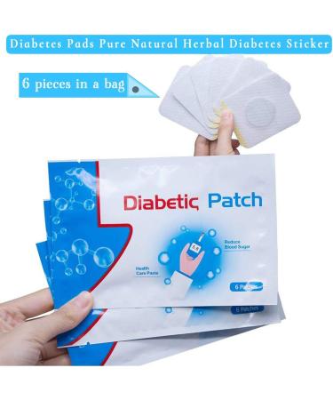 60pcs/10Bags Diabetes Pads - Natural Herbal Diabetes Sticker for Relief - Buy Online on GoSupps.com