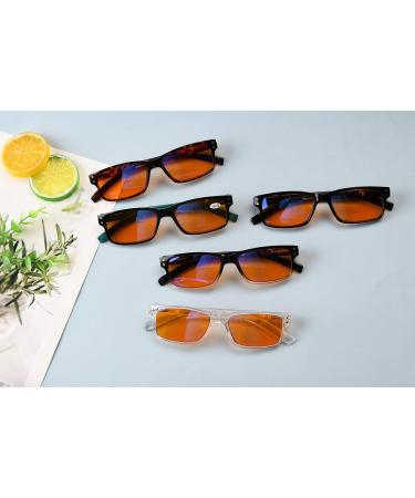 Eyekepper 5-Piece Classic Spring Hinge Reading Glasses Set | Sun Reading Glasses & Blue Light Blocking | 2.5 Diopters - Shop Internationally - Buy Online on GoSupps.com