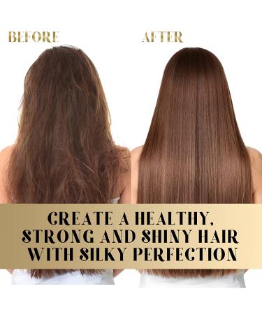 Nuspa Organic Sulfate-Free Moroccan Argan Oil Shampoo & Conditioner Set - Color Safe, UV Protection, Intense Moisture for Dry, Damaged, Frizzy Hair - Volumizing Formula for Thin Hair - 14oz (2 Pack) - Buy Online on GoSupps.com