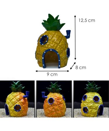 Be Sailed Spongebob Aquarium Decoration | 3 Pack Fish Tank Ornament - Enhance Your Aquarium! - Buy Online on GoSupps.com
